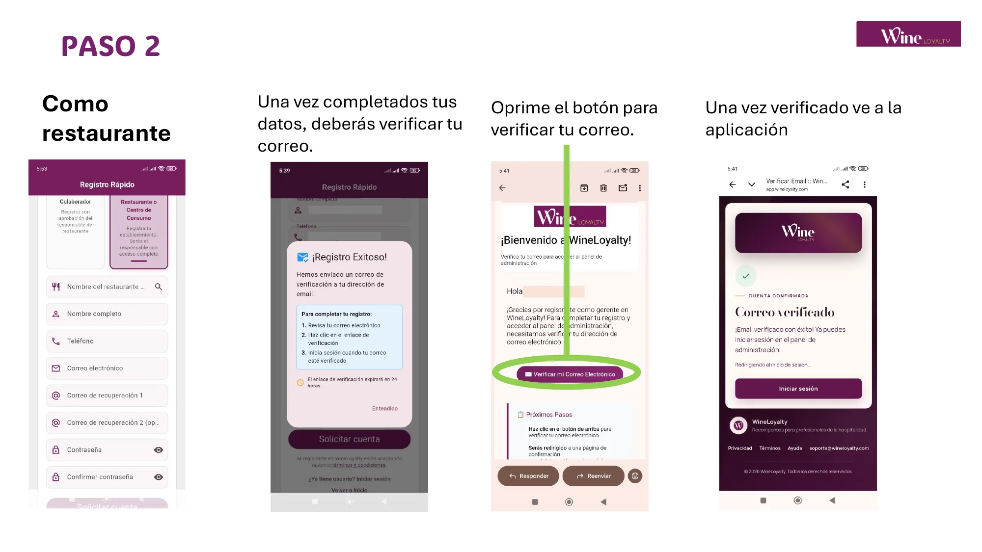 Paso 2: Verifica tu correo electrónico
